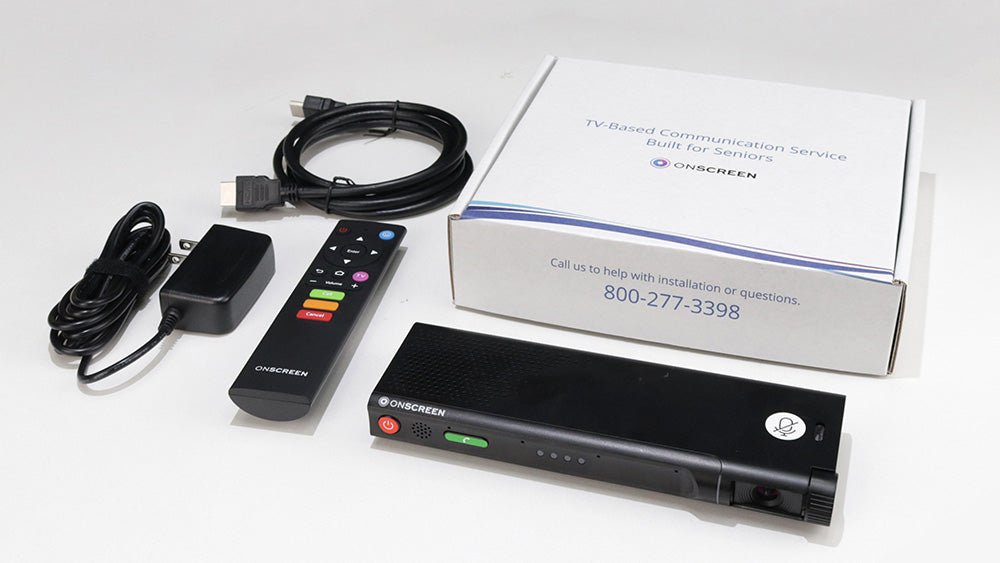 ONSCREEN Hardware & Activation Fee | senior video calling device