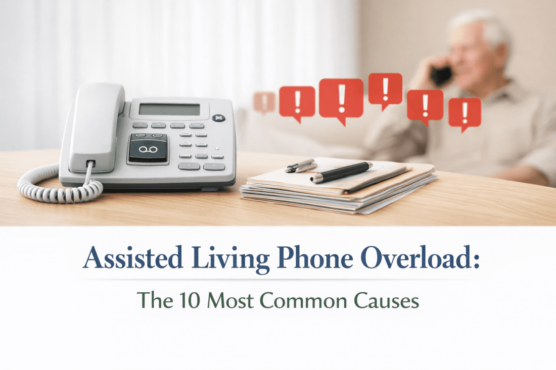 Assisted Living Phone Overload: The 10 Most Common Causes - ONSCREEN, Inc.