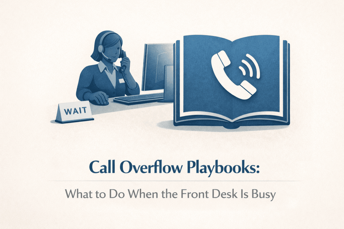 Call Overflow Playbooks: What to Do When the Front Desk Is Busy - ONSCREEN, Inc.