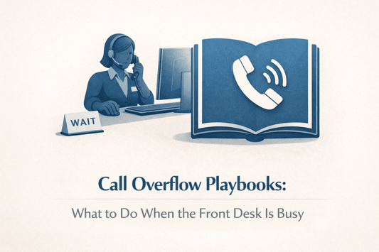 Call Overflow Playbooks: What to Do When the Front Desk Is Busy - ONSCREEN, Inc.