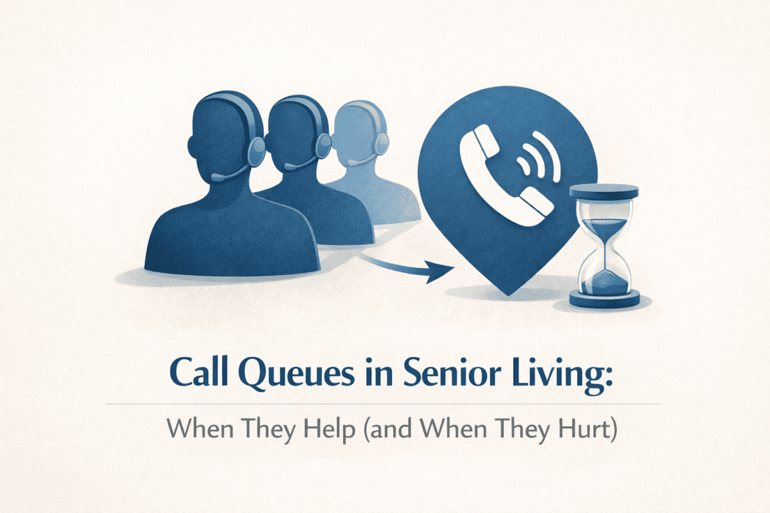 Call Queues in Senior Living: When They Help (and When They Hurt) - ONSCREEN, Inc.