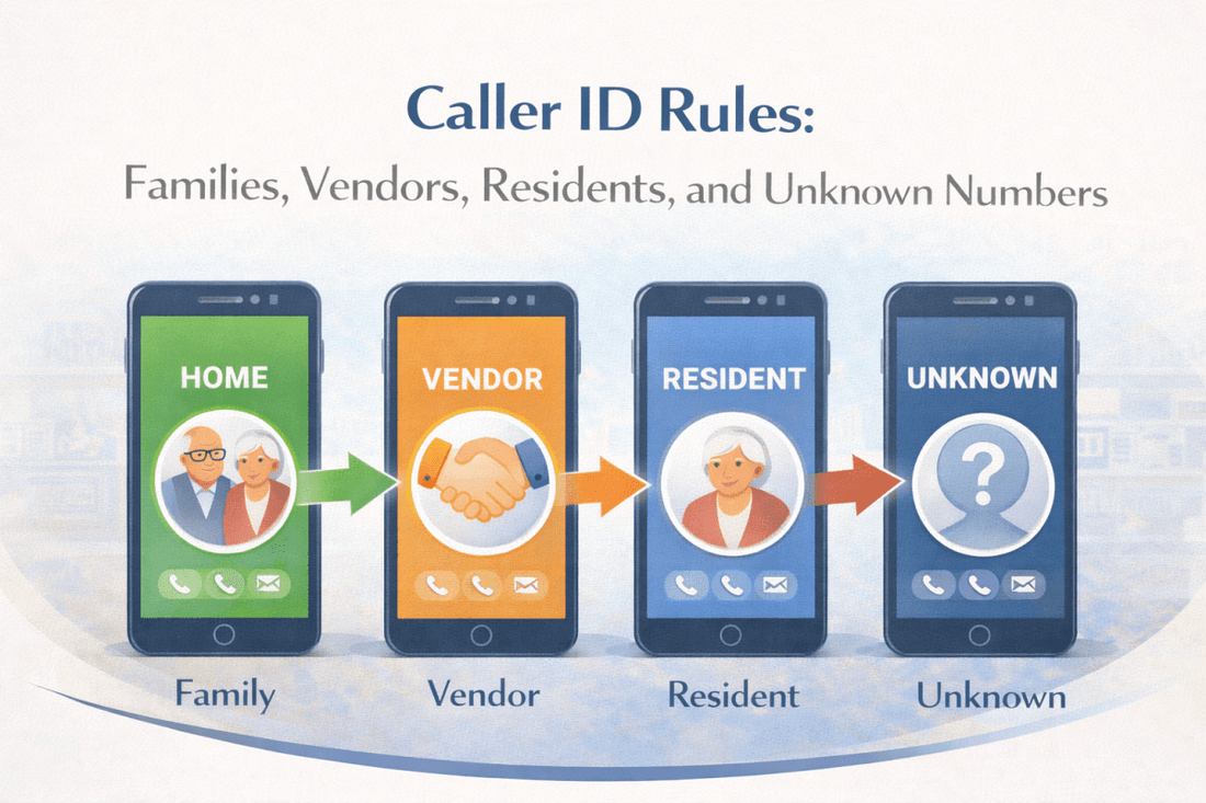 Caller ID Rules: Families, Vendors, Residents, and Unknown Numbers - ONSCREEN, Inc.