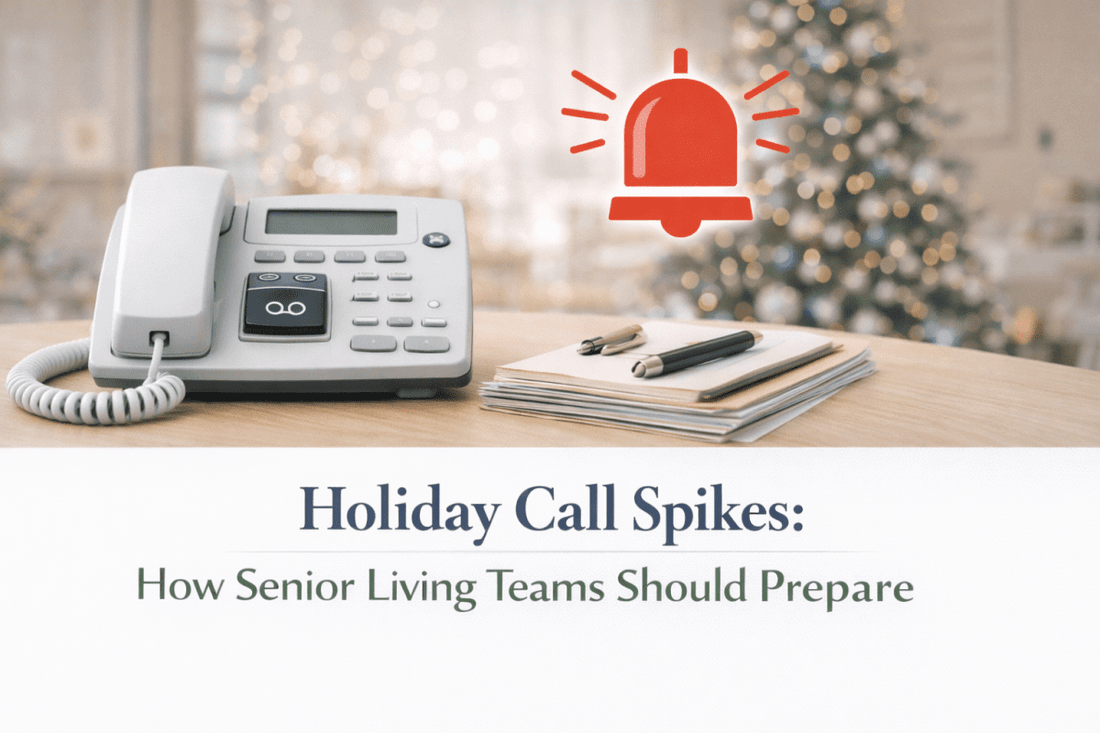 Holiday Call Spikes: How Senior Living Teams Should Prepare - ONSCREEN, Inc.