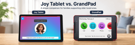 Joy Tablet vs. GrandPad: 2026 Comparison - ONSCREEN, Inc.