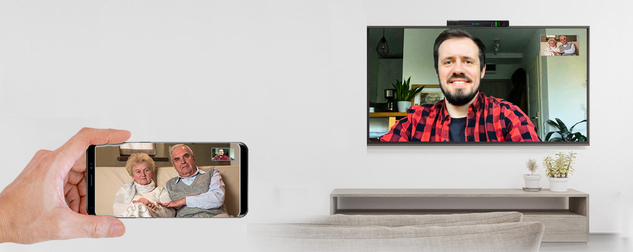 TVs that Work Great with ONSCREEN Moment Senior Video Calling Device