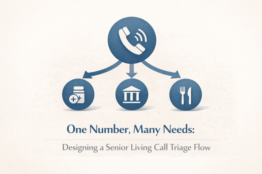 One Number, Many Needs: Designing a Senior Living Call Triage Flow - ONSCREEN, Inc.