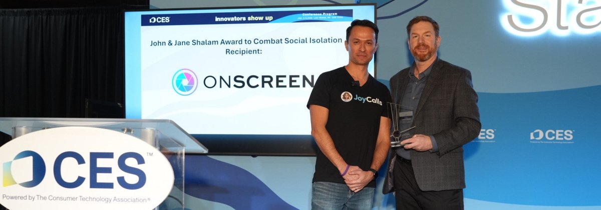 ONSCREEN Honored by CTA Foundation with Shalam Award at CES 2026 ...