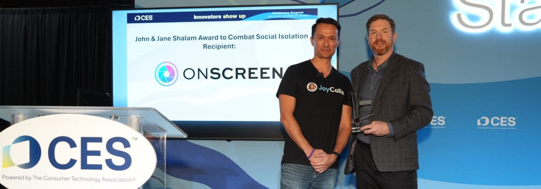 ONSCREEN Honored by CTA Foundation with Shalam Award for Using Technology to Combat Social Isolation at CES 2026 - ONSCREEN, Inc.