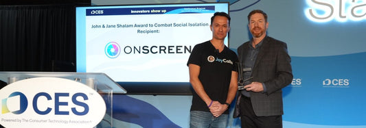 ONSCREEN Honored by CTA Foundation with Shalam Award for Using Technology to Combat Social Isolation at CES 2026 - ONSCREEN, Inc.