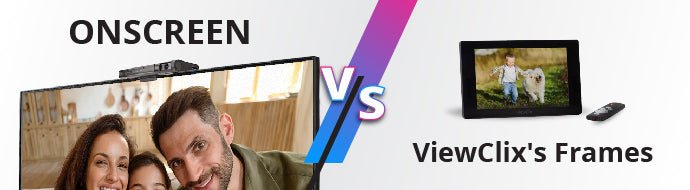 ONSCREEN vs. ViewClix Smart Frame - ONSCREEN TV-Based Video Calling for Seniors