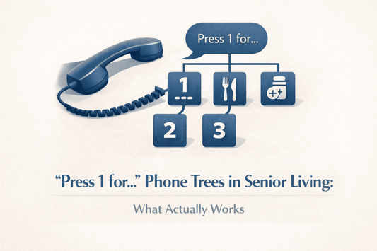 “Press 1 for…” Phone Trees in Senior Living: What Actually Works - ONSCREEN, Inc.