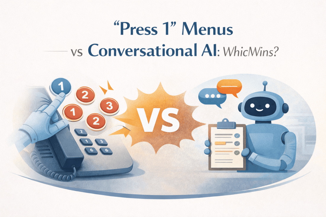 “Press 1” Menus vs Conversational AI: Which Wins? - ONSCREEN, Inc.