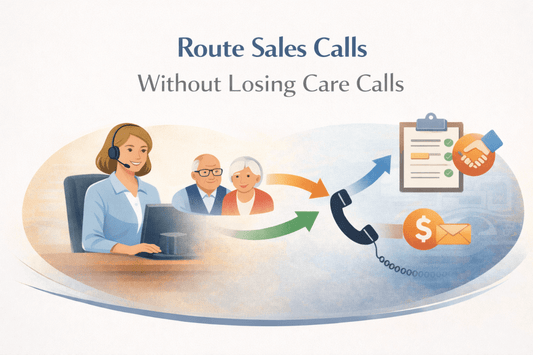 Route Sales Calls Without Losing Care Calls - ONSCREEN, Inc.