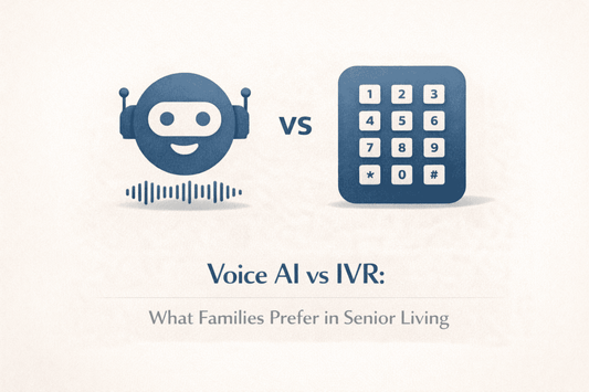 Voice AI vs IVR: What Families Prefer in Senior Living - ONSCREEN, Inc.
